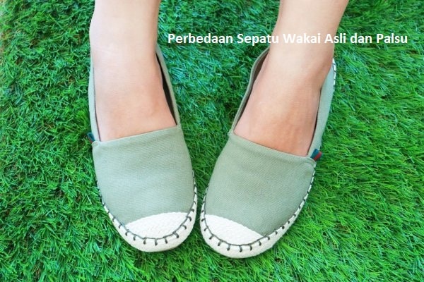 Inilah Perbedaan Sepatu Wakai Asli dan Palsu