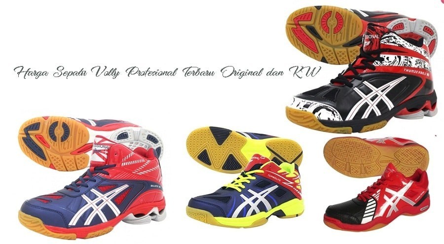 Harga Sepatu Volly Profesional Terbaru Original dan KW