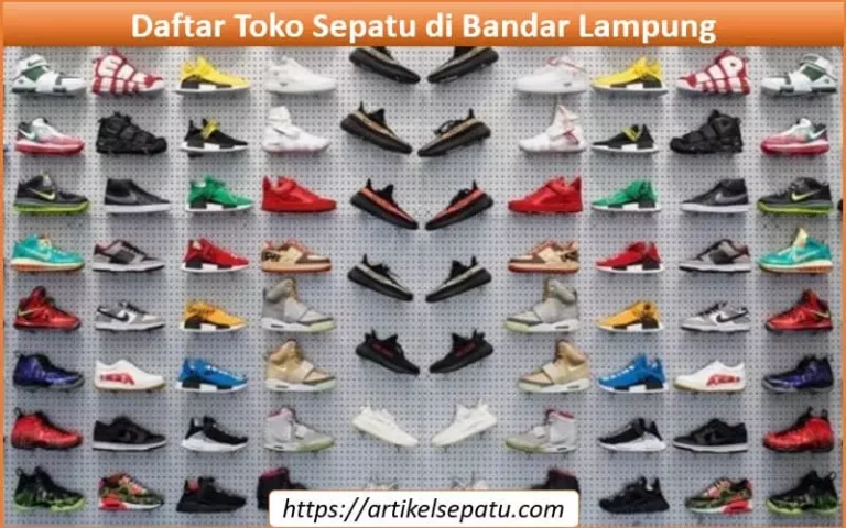 Toko Sepatu di Bandar Lampung